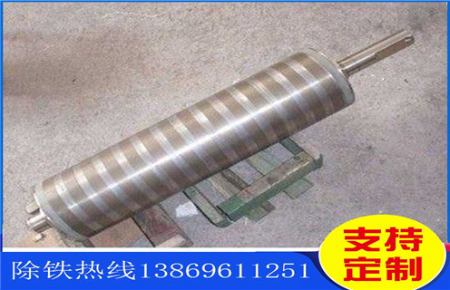 筒輥式磁選機，海南筒輥式磁選機_結(jié)構(gòu)原理圖_海南筒輥式磁選機能選三氧化二鐵嗎？